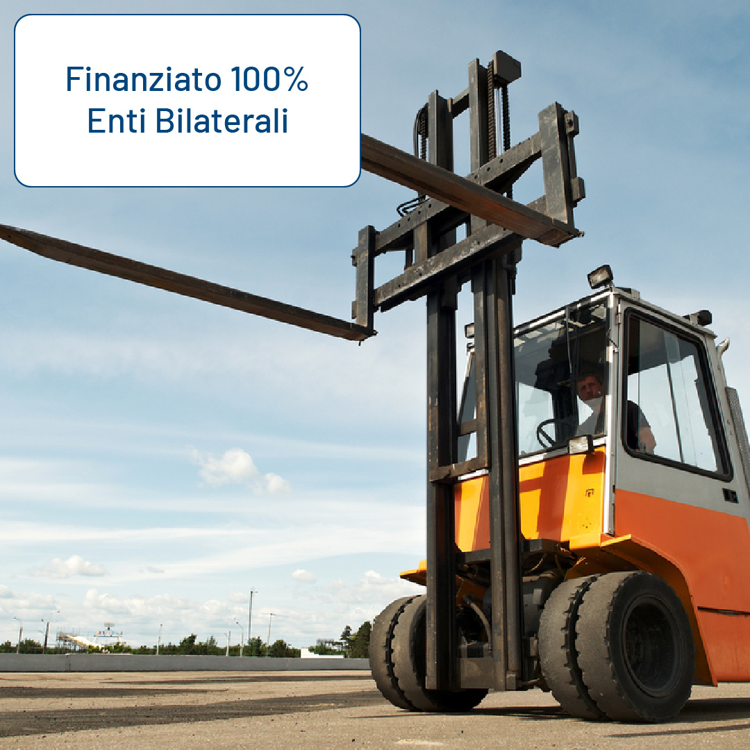 ADDETTO ALLA CONDUZIONE DI CARRELLI ELEVATORI INDUSTRIALI SEMOVENTI – CORSO BASE